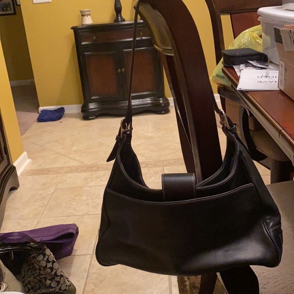 Vintage Coach Hobo Bag (N) - Picture 3 of 4